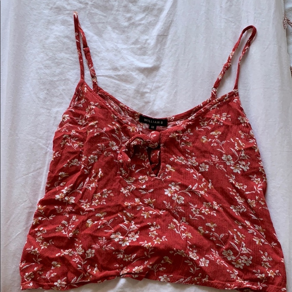 Front key hole detail & adjustable straps